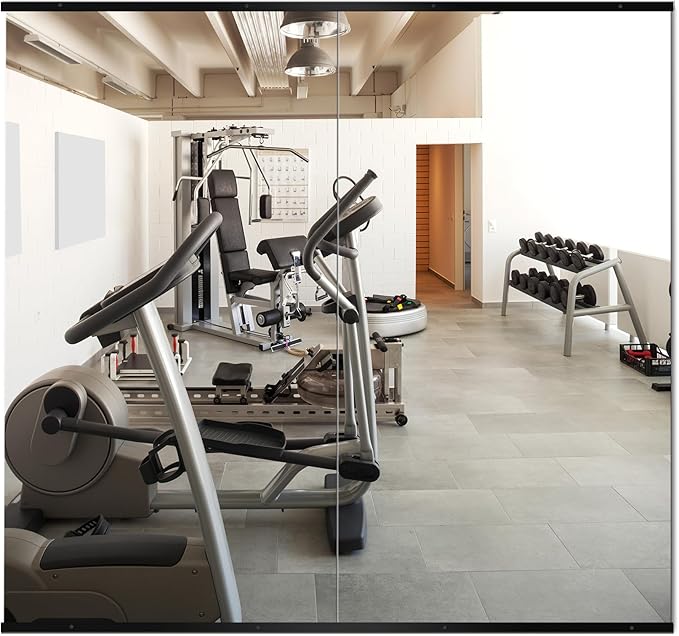 Delma Home Gym Mirror, Large Full Body Glass by Delma