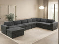 Sectional Couches for Living Room, L Shaped Modular Sectional Sofa by GlasFlength