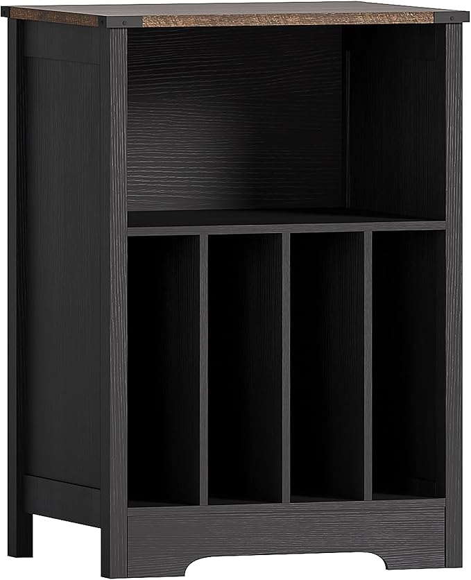 ChooChoo Record Player Stand, Vinyl Record Storage Cabinet, Turntable Stand - Image 9