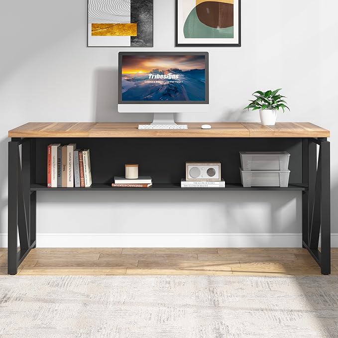 Tribesigns 63" Executive Desk - Image 6