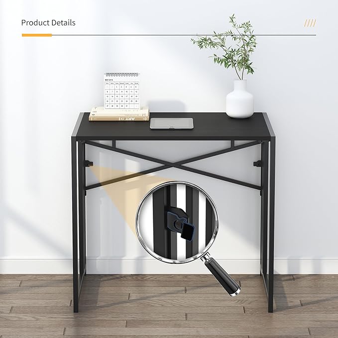 Lutown Teen Folding Computer Desk - Image 9