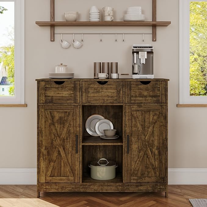 Storage Cabinet, Coffee Bar Cabinet by Viaozutis