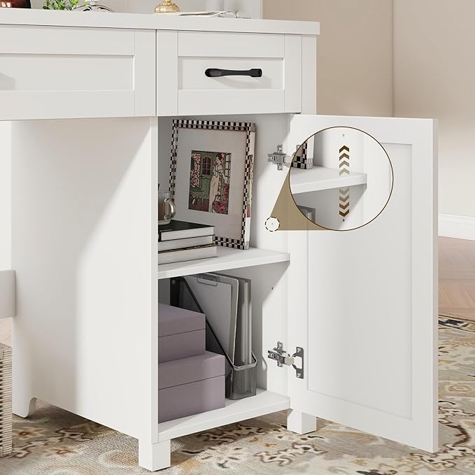Farmhouse 47" Executive Desk, Computer Desk - Image 5