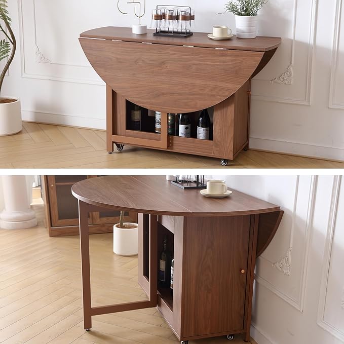 47.3" Round Folding Dining Table - Image 8
