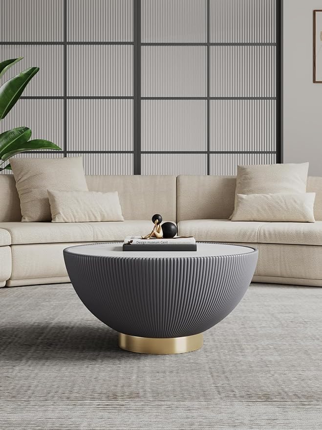 Manhattan Comfort Anderson Modern 28.15" Round Coffee Table 2.0 - Image 2