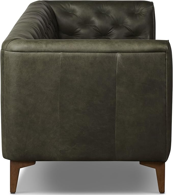 POLY & BARK Essex Leather Couch - Image 6