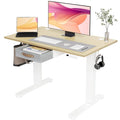 Seang Standing Desk with Drawer, 3 Memory Height Settings with Cable Grommets & by Unknown