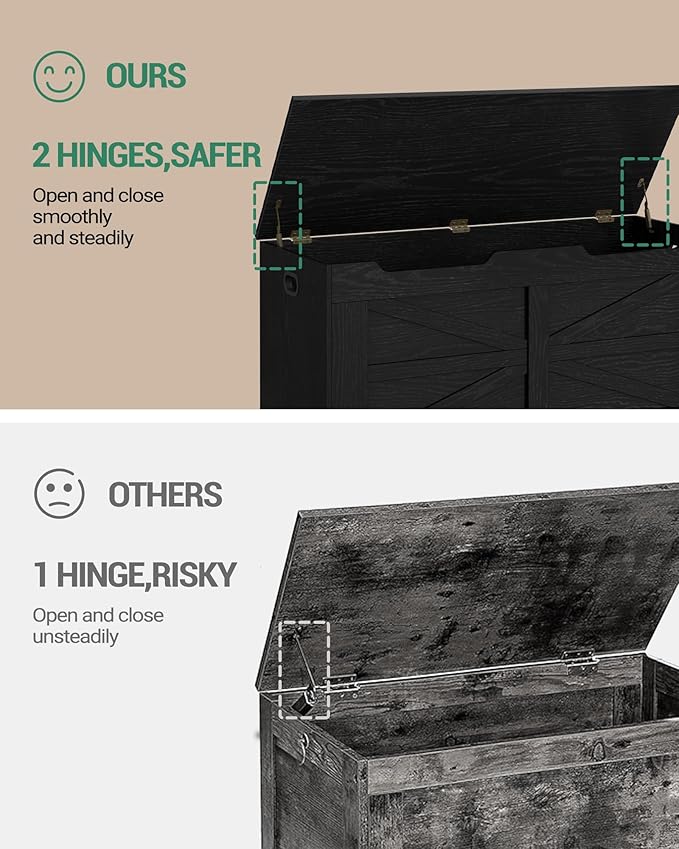 39.4" Storage Chest, Extra Large Storage Trunk - Image 7