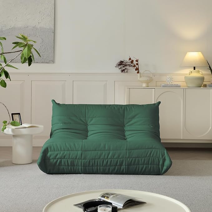 Luxury Sofa Couch Chair, Lazy Floor Seating, Fireside Bean Bag Chair, Ergonomic - Image 9