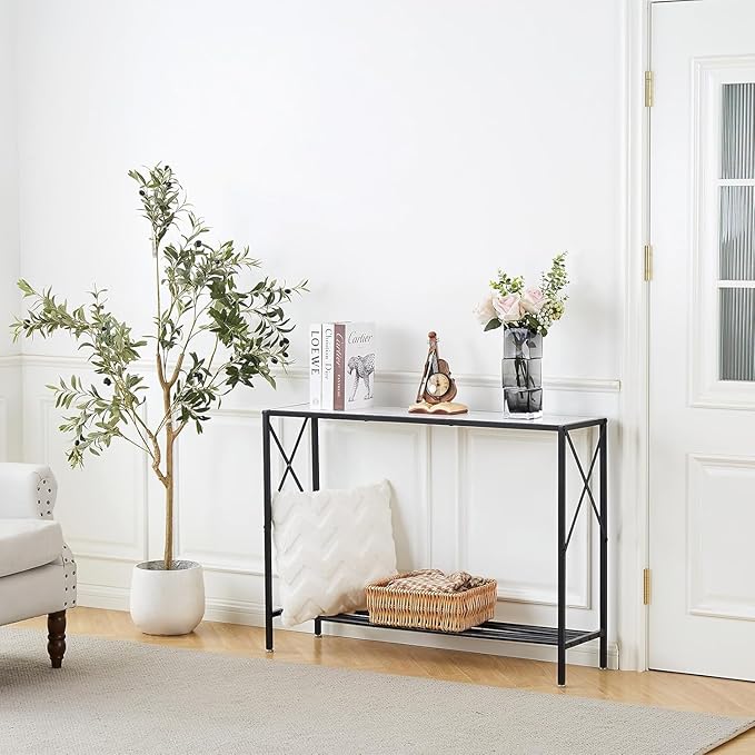 Wimarsbon Console Table, Behind Couch TV Tables - Image 7