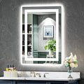 24x32 Inch LED Bathroom Mirror by YEELAIT