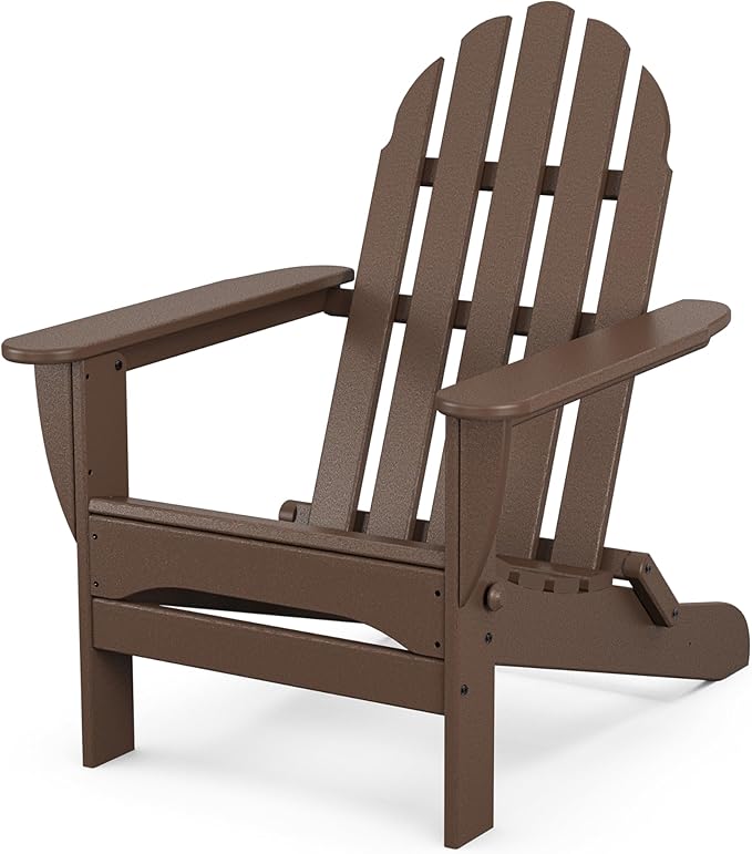 POLYWOOD AD5030MA Classic Folding Adirondack Chair, 35.00" x 29" x 35.00" by POLYWOOD