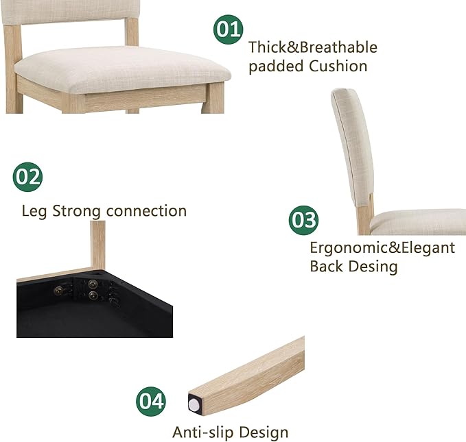 Ball & Cast 5 Piece Dining Table Set - Image 7