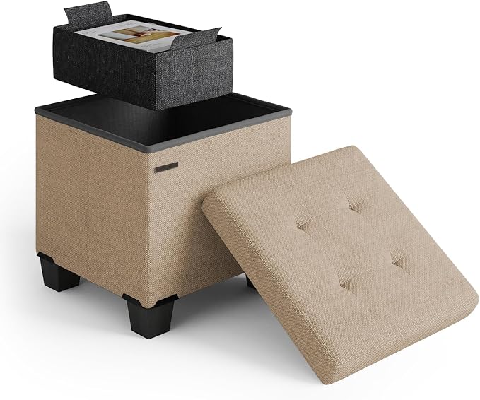 STORAGEBUD Storage Ottoman Cube by STORAGEBUD