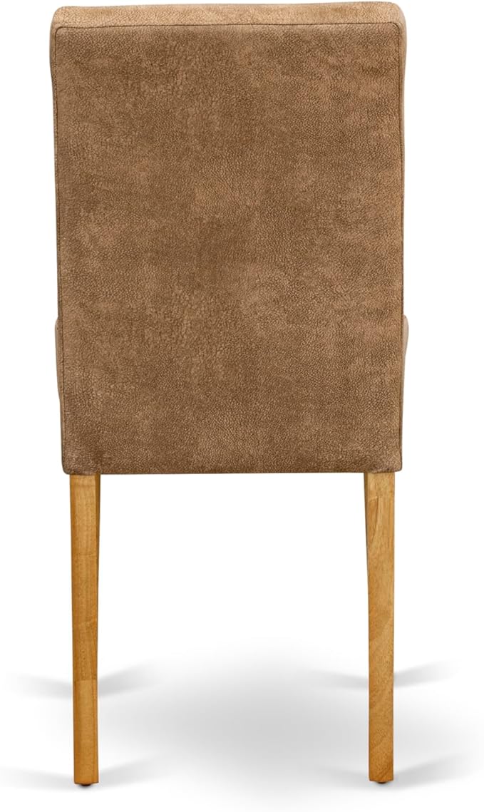 East West Furniture VAAS5-OAK-28 5 Piece Mid Century Modern Dining Set Consists - Image 11