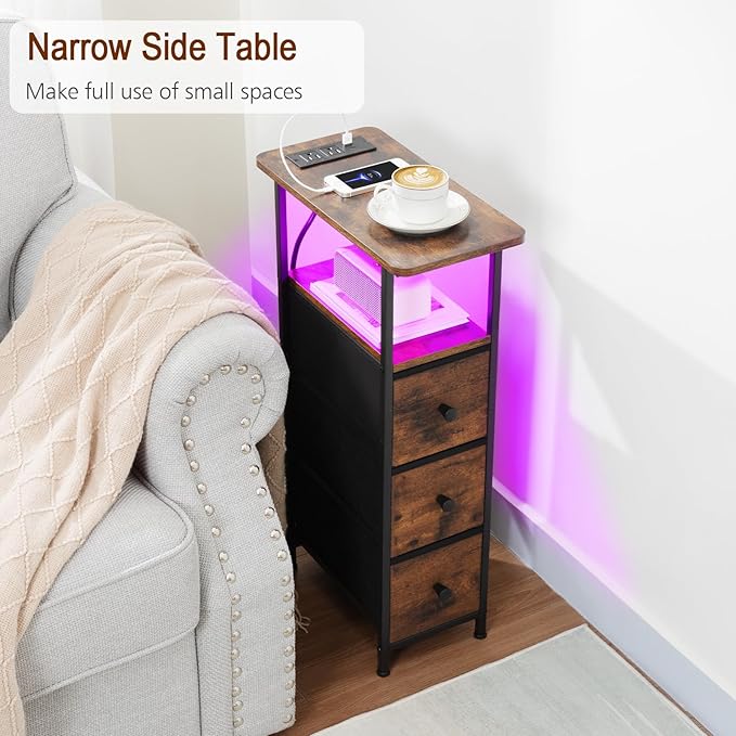 Narrow End Table Living Room - Image 4