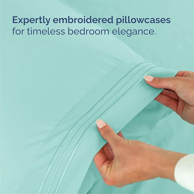 Cal King Size 4 Piece Sheet Set - Image 6