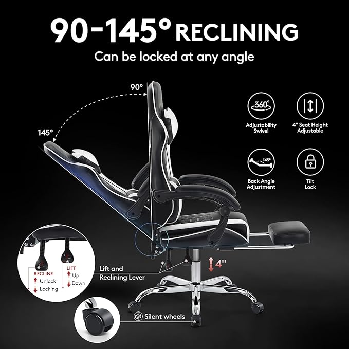 Gaming Chair, Computer Office Chair - Image 8