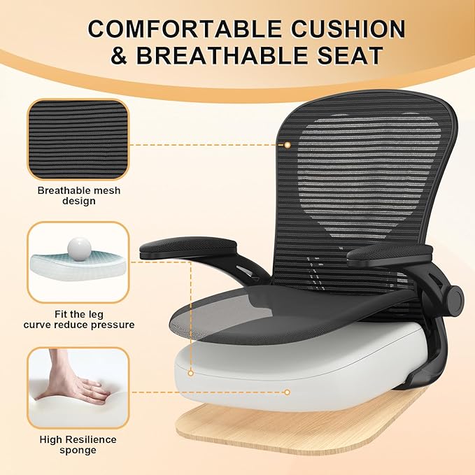 Office Chair, Ergonomic Desk Chairs 330LBS Capacity High Back Mesh Computer - Image 7