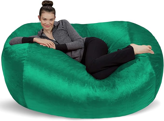 Sofa Sack Bean Bag Chair Cover, Aqua Marine by SofaSack