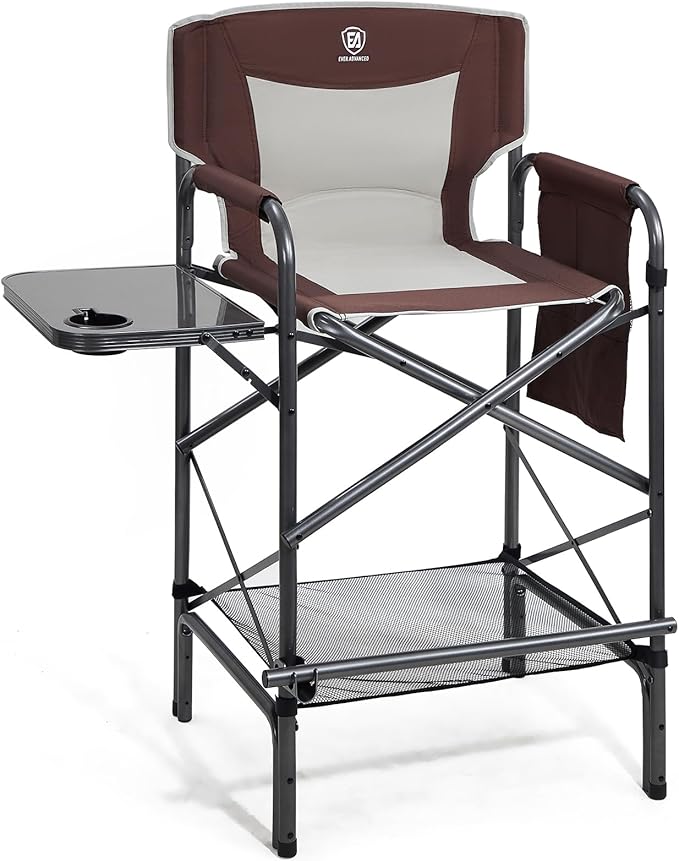 EVER ADVANCED 30.7" Seat Height Directors Chair by EVERADVANCED