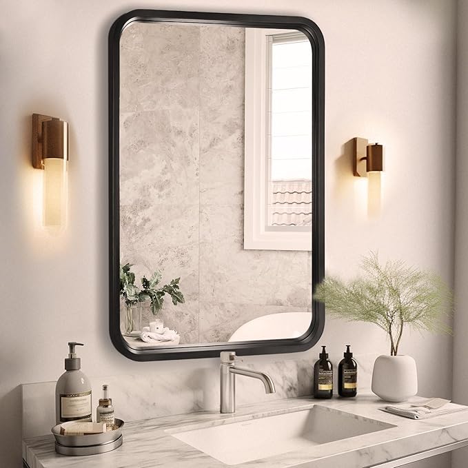 WallBeyond 20x30 Inch Wood Mirror by WallBeyond