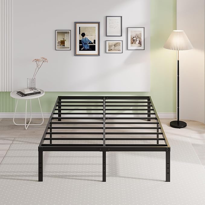EMODA 18 Inch Tall Full Size Bed Frame - Image 6