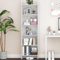 6-Tier Bookshelf, 66.9 Inches Floor Standing Bookcase, Display Storage Shelf by Hzuaneri