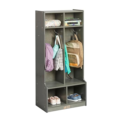 ECR4Kids 2-Section Coat Locker - Image 12
