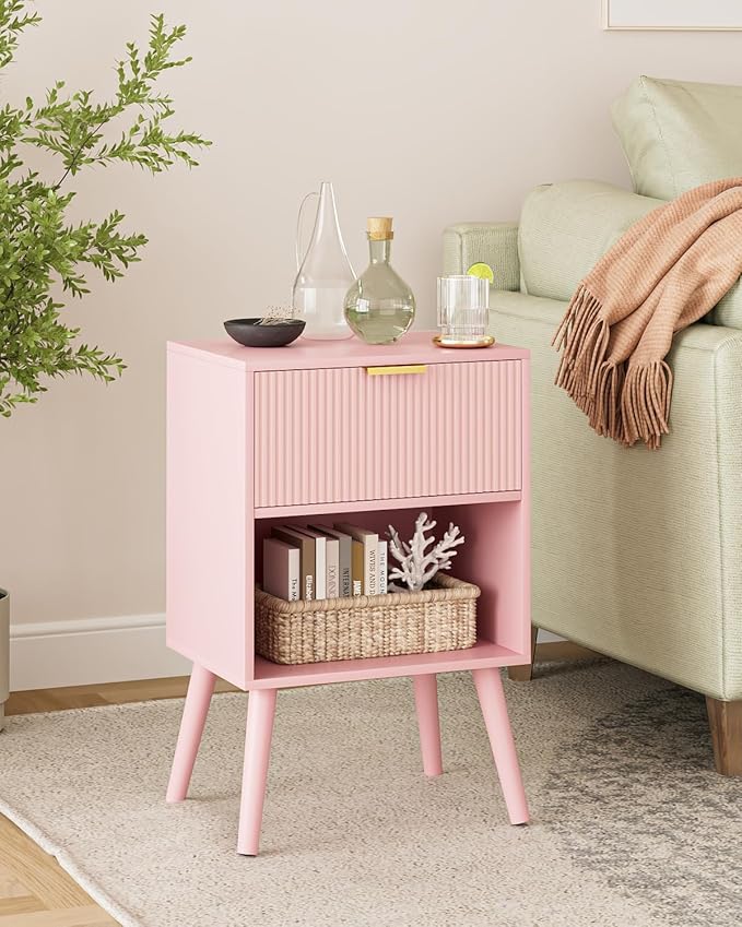 Nightstand, Small Side Table, Bedside Table - Image 5