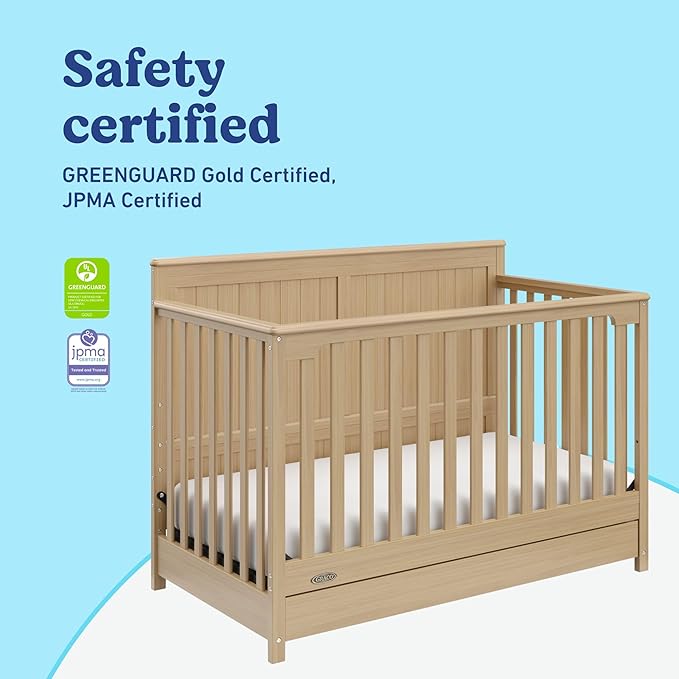Graco Hadley 5-in-1 Convertible Crib - Image 5