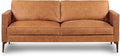 POLY & BARK Mateo Leather Sofa in Full-Grain Pure-Aniline Italian Tanned by POLYBARK