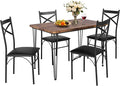 VECELO Kitchen Dining Room Table Set by VECELO