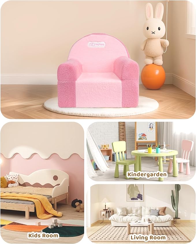 Toddler Chair, Comfy Foam Kids Couch - Image 9