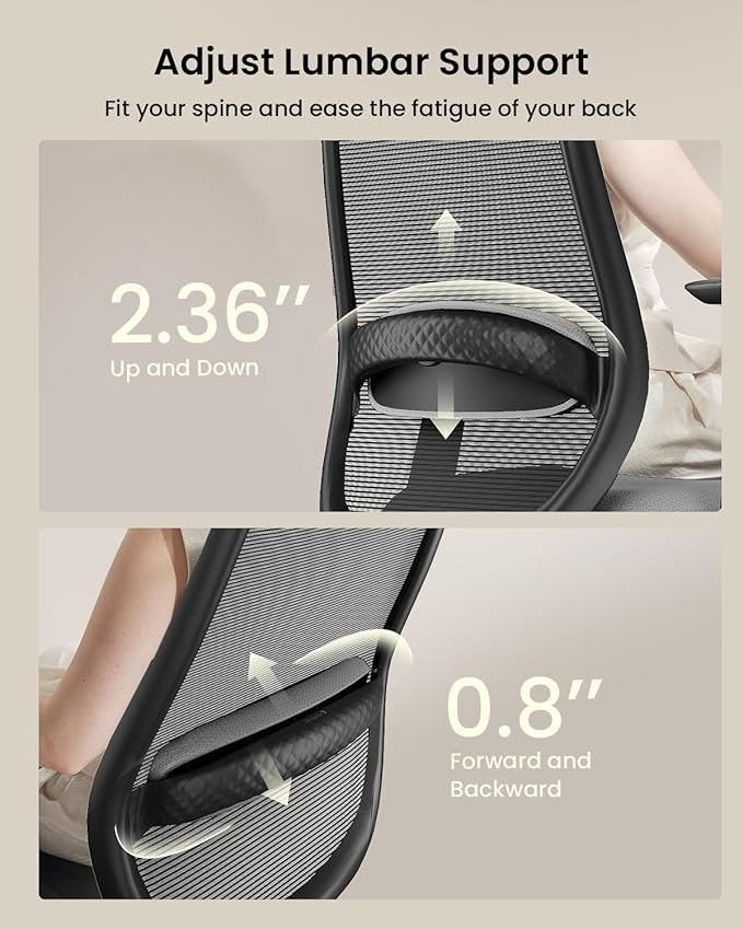 ProtoArc Ergonomic Office Chair – EC200 High-Back Mesh Computer Chair - Image 3