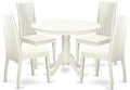 East West Furniture HLIP5-LWH-W 5 Piece Kitchen Table Set by EastWestFurniture