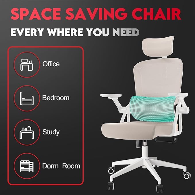 Ergonomic Office Chair - 400LB Comfy Desk Chairs - Image 4