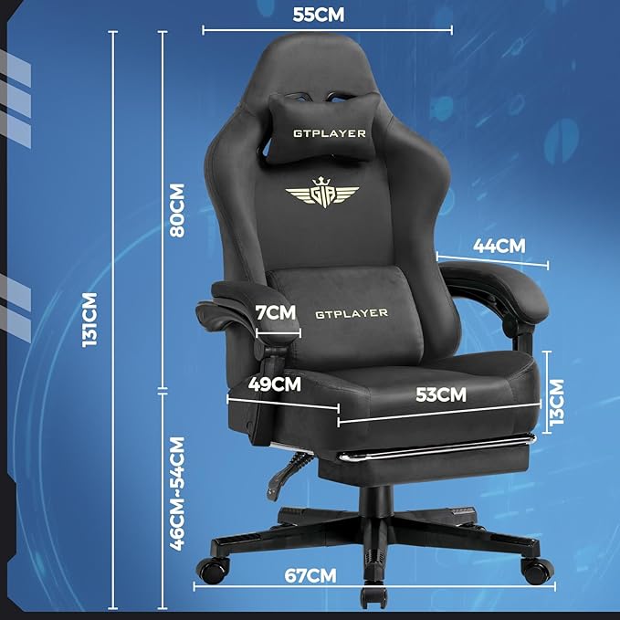 GTPLAYER Gaming Chair Fabric - Image 2