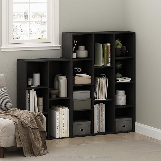 Furinno Luder 11-Cube Open Shelf Bookcase - Image 2