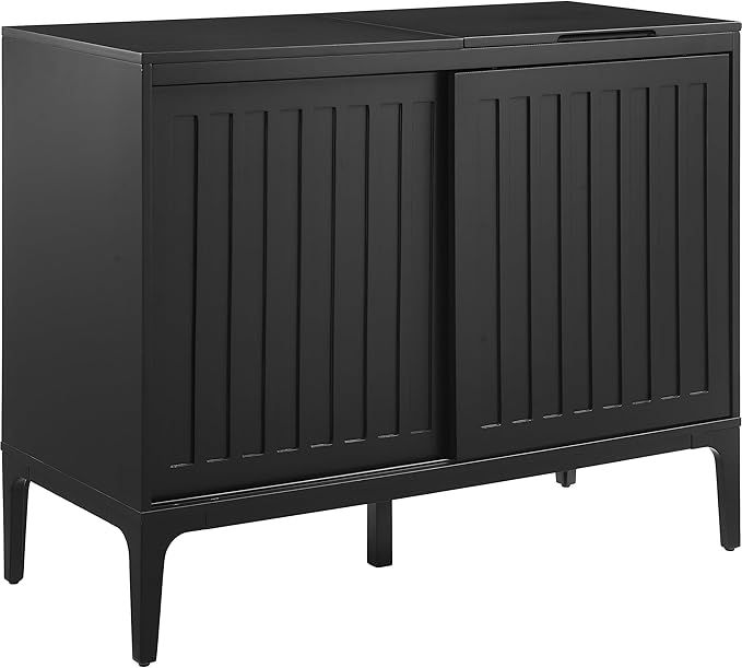 Crosley Furniture Asher Media Console and Record Player Stand by CrosleyFurniture