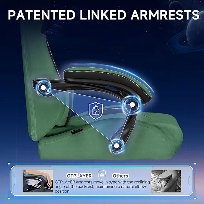 GTPLAYER Gaming Chair, Video Game Chairs - Image 5