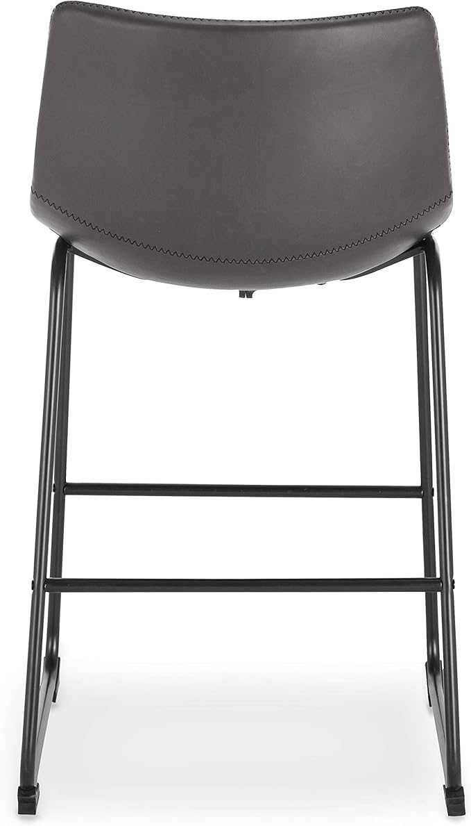 EdgeMod Brinley Counter Stool in Grey - Image 6