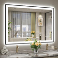 48x36 Inch LED Bathroom Mirror by YEELAIT