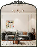 WallBeyond Gold Vintage Arched Mirror, 28x36 Inch, Wall Mounted, Rectangular by WallBeyond
