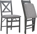 COLAMY Folding Dining Chairs Set of 2, Foldable Chairs by COLAMYINC