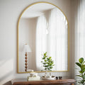 HARRITPURE 36"x48" Arched Bathroom Mirror by HARRITPUREHome