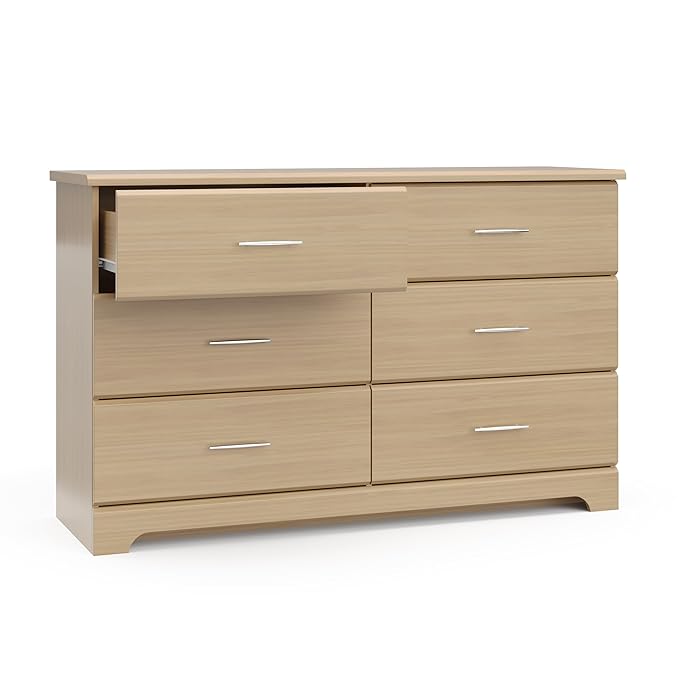 Storkcraft Brookside 6-Drawer Dresser – GREENGUARD Gold Certified, Nursery & - Image 12