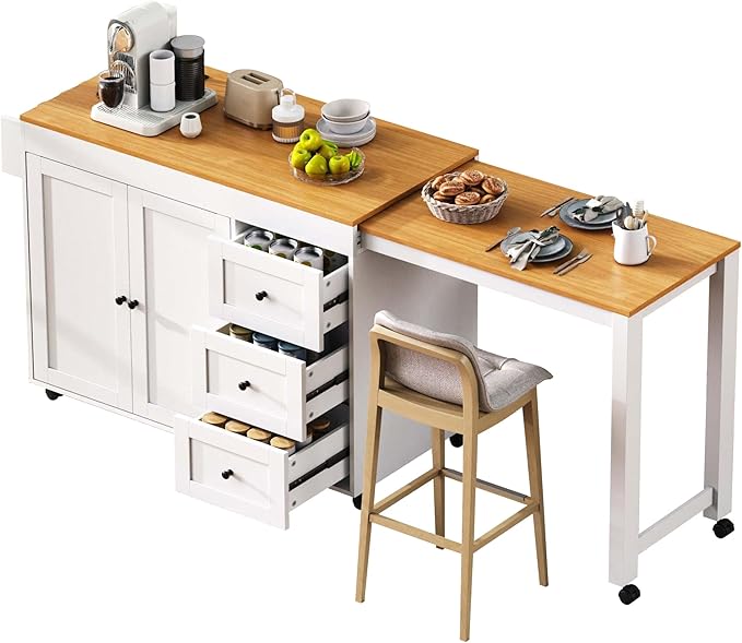 Ball & Cast 74.8" Kitchen Island - Image 11