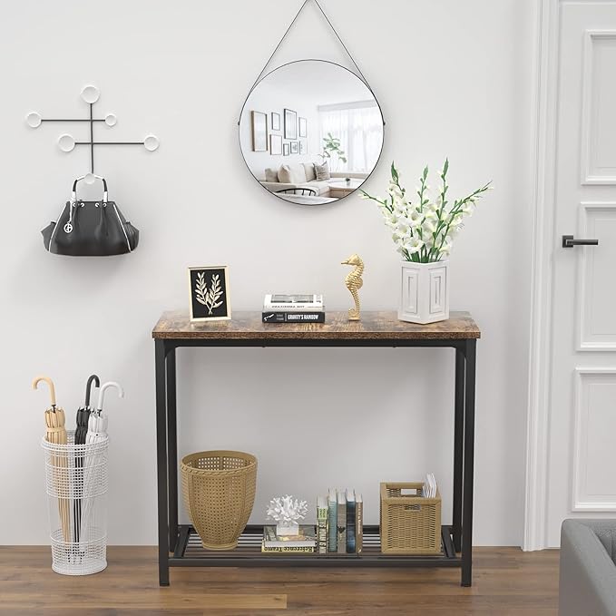 Ecoprsio Small Console Table Sofa Table - Image 2