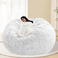 BCU 7FT Big Bean Bag for Adults Kids Without Filling Oversized Bean Bag Chair by BCU